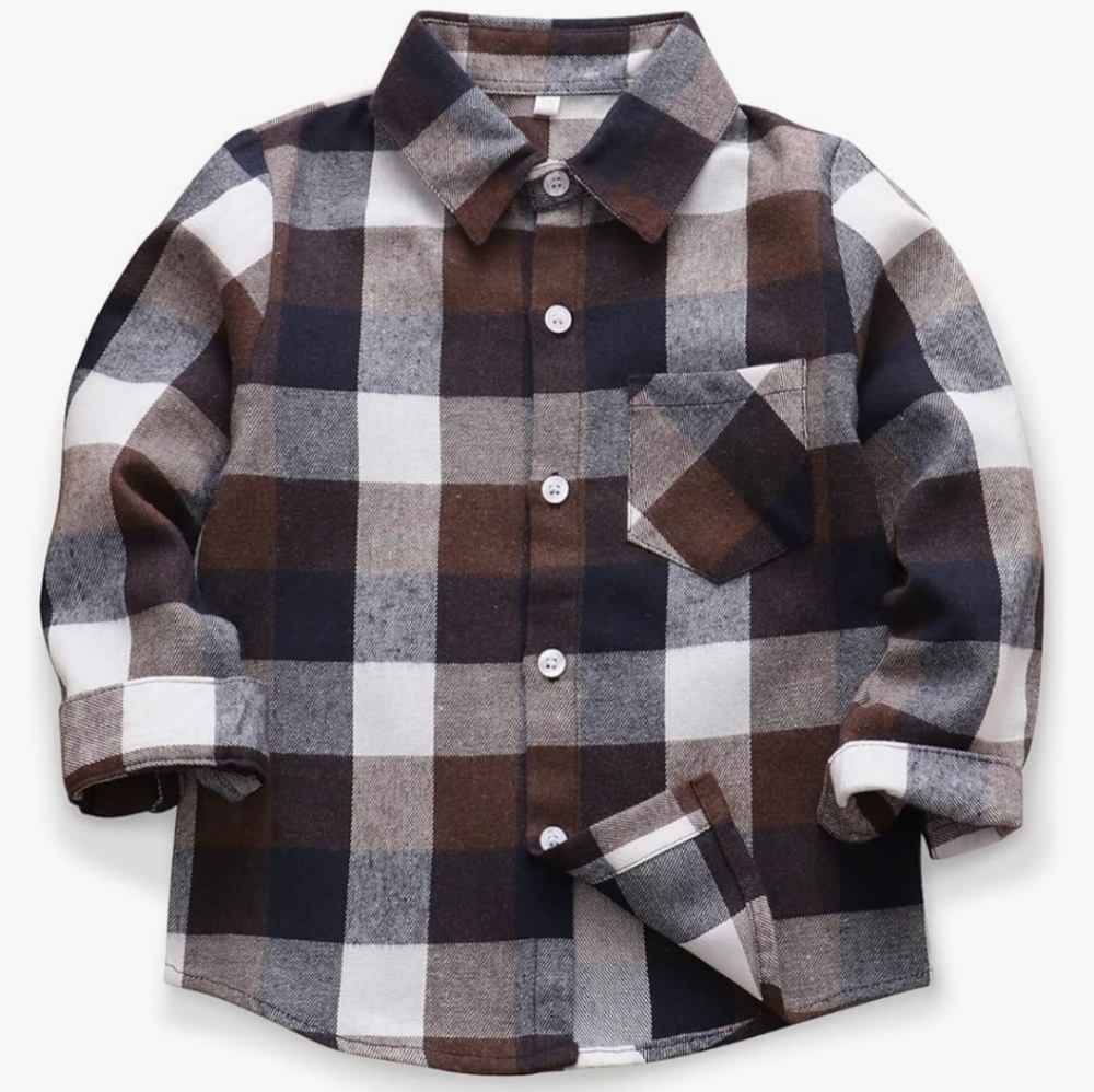 Plaid Button down shirt